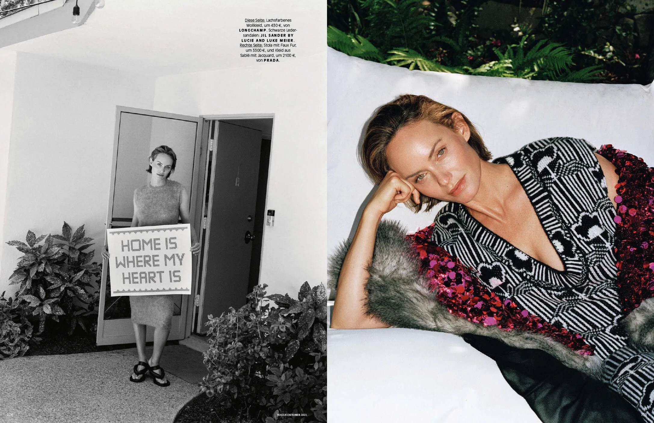 Vogue, DE - Amber Valletta — SEAN THOMAS